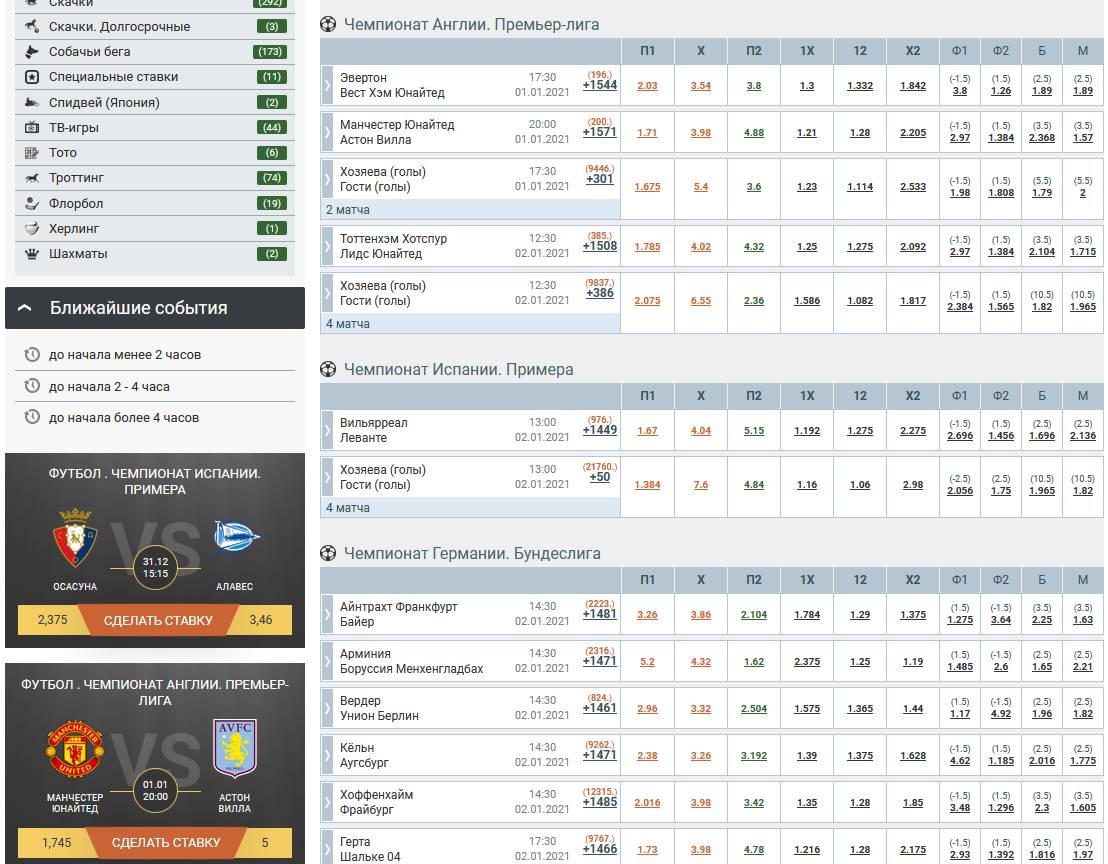 Vista de la versión rusa